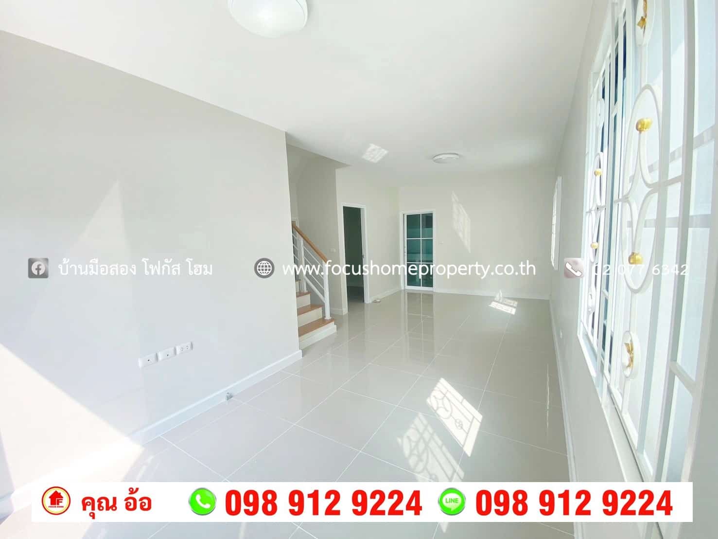 ขาย ทาวน์โฮม หลังมุม หมู่บ้าน เจทาวน์ 1 รังสิต-คลอง 1